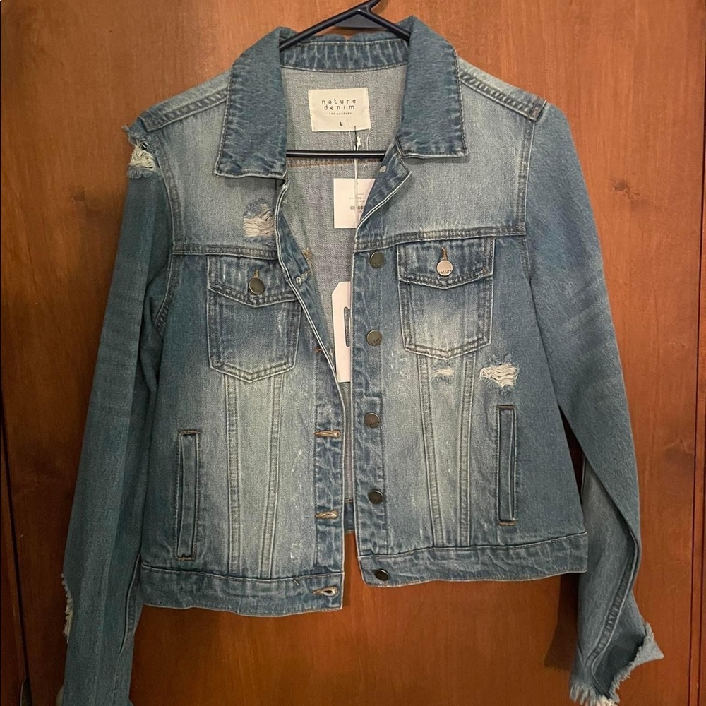 Boutique Brand-Nature Denim. NWT. Size Large.